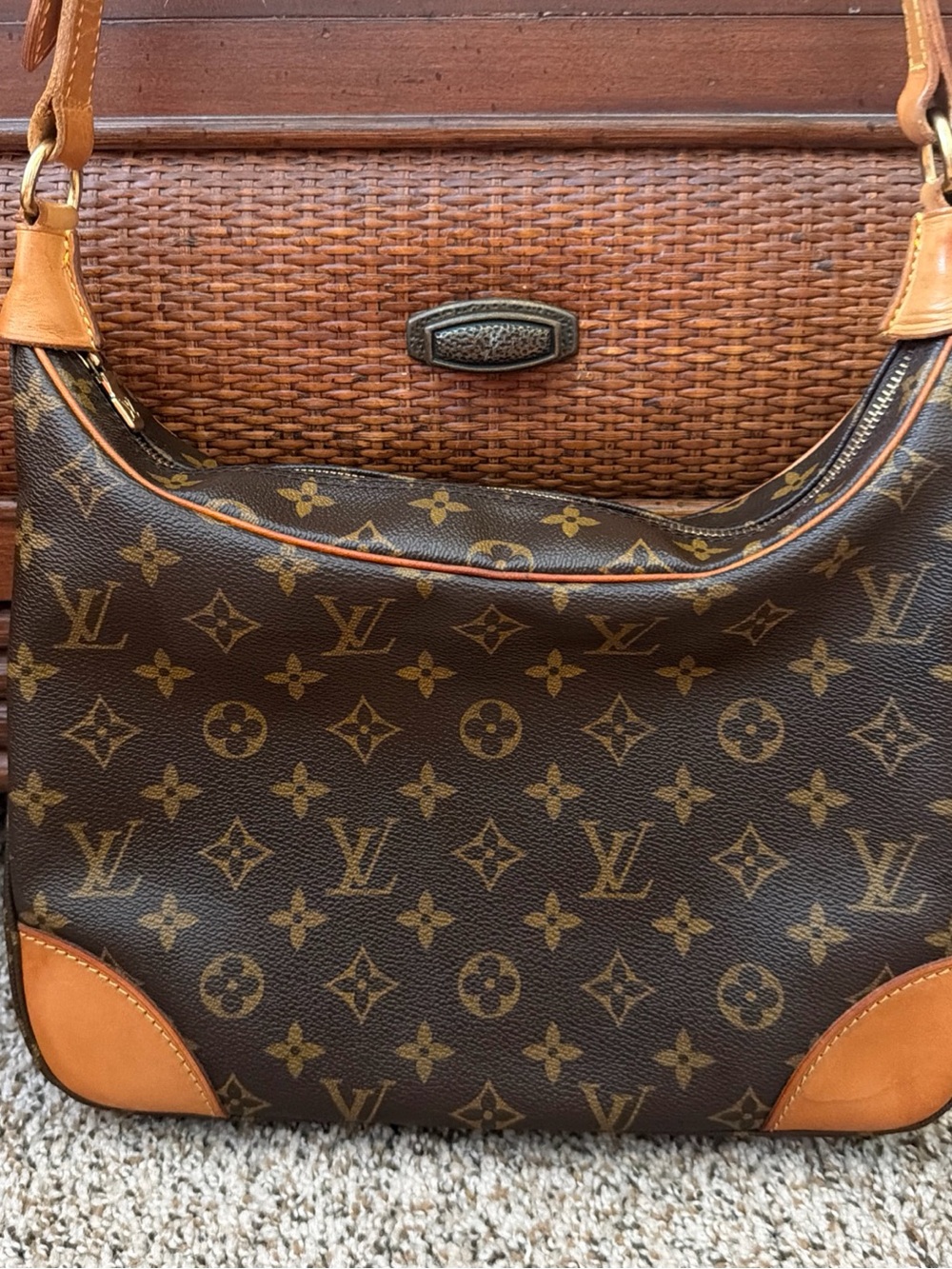 Louis Vuitton Monogram Vintage Boulogne 30 Shoulder Bag - Picture 2 of 16